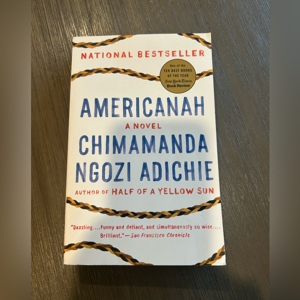 Americanah A Novel by Chimamanda Ngozi Adichie Paperback
